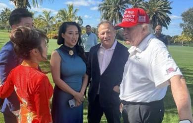 Nữ tỷ phú Nguyễn Thị Phương Thảo gặp Tổng thống Donald Trump