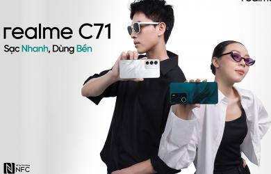 realme C71 chính thức ra mắt tại Việt Nam: “Tân vương” smartphone phổ thông sạc 1 giờ dùng 2 ngày, độ bền chuẩn quân đội và tích hợp AI tiên tiến